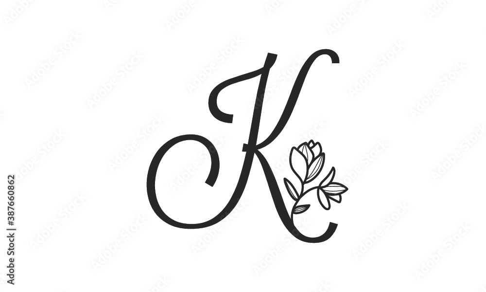 K wedding flowers alphabet characters K wedding flowers alphabet characters