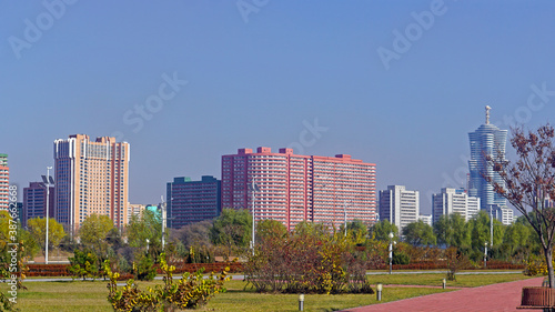 Modern Pyongyang North Korea