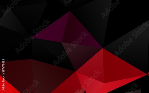 Light Purple, Pink vector blurry triangle texture.