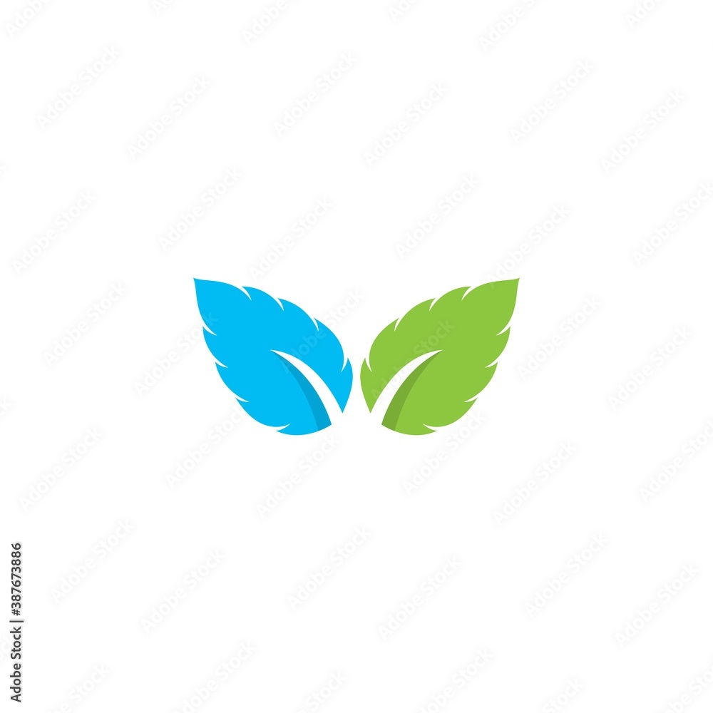 Tree leaf vector logo design, eco-friendly concept Tree leaf vector logo design, eco-friendly concept