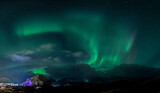 Aurora over Vestmannaeyjar 23.10.2020 no. V