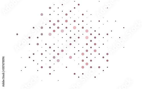 Light Black vector template with circles.