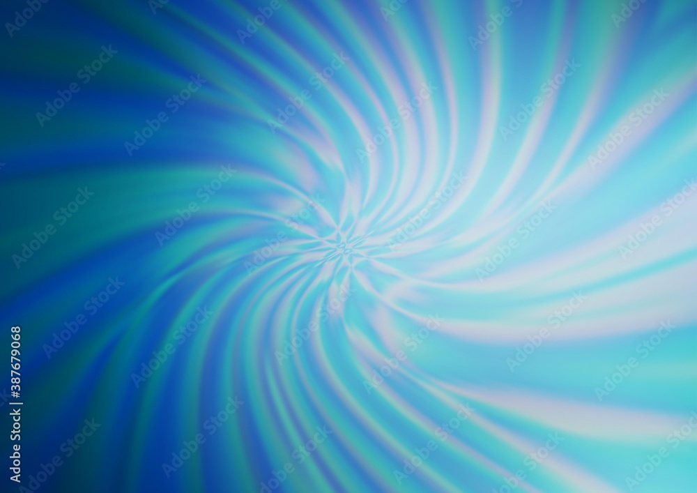 Light BLUE vector blurred shine abstract background. Light BLUE vector blurred shine abstract background.