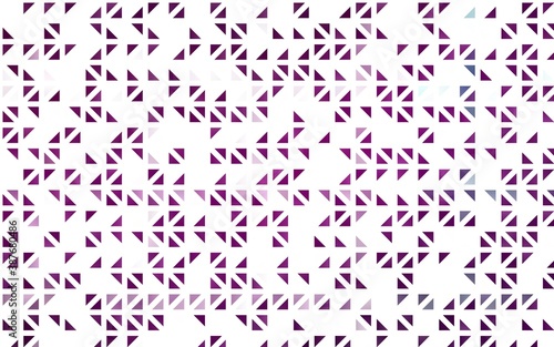 Light Purple vector cover in polygonal style.