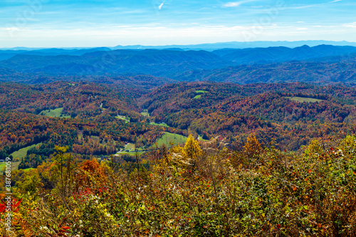 Fall photos from the Blue Ridge Parkway area, Northwestern North Carolina