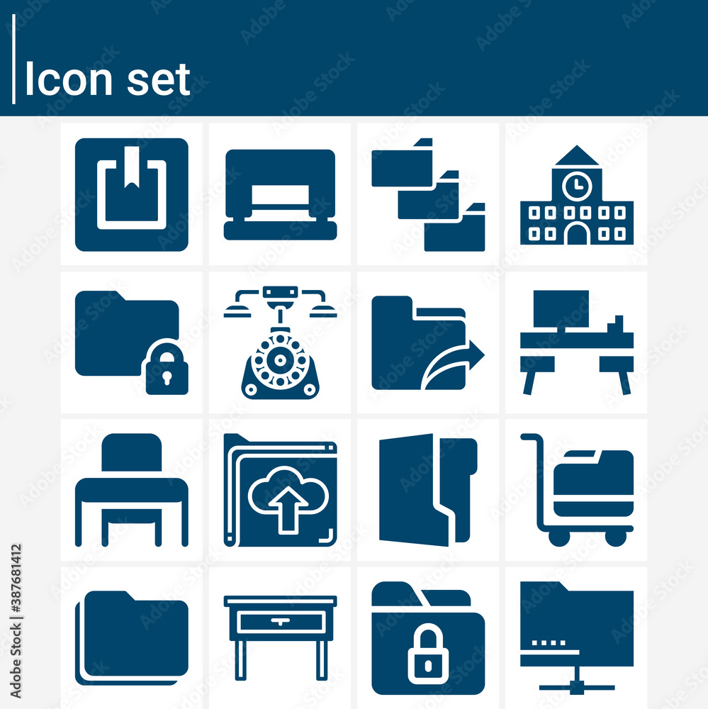 Simple set of boolean related filled icons. Simple set of boolean related filled icons.