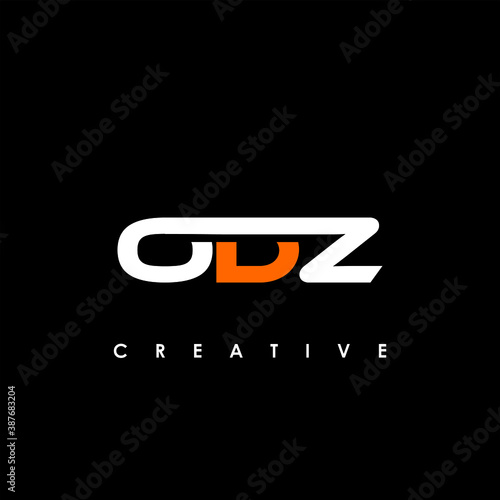 ODZ Letter Initial Logo Design Template Vector Illustration	
 photo