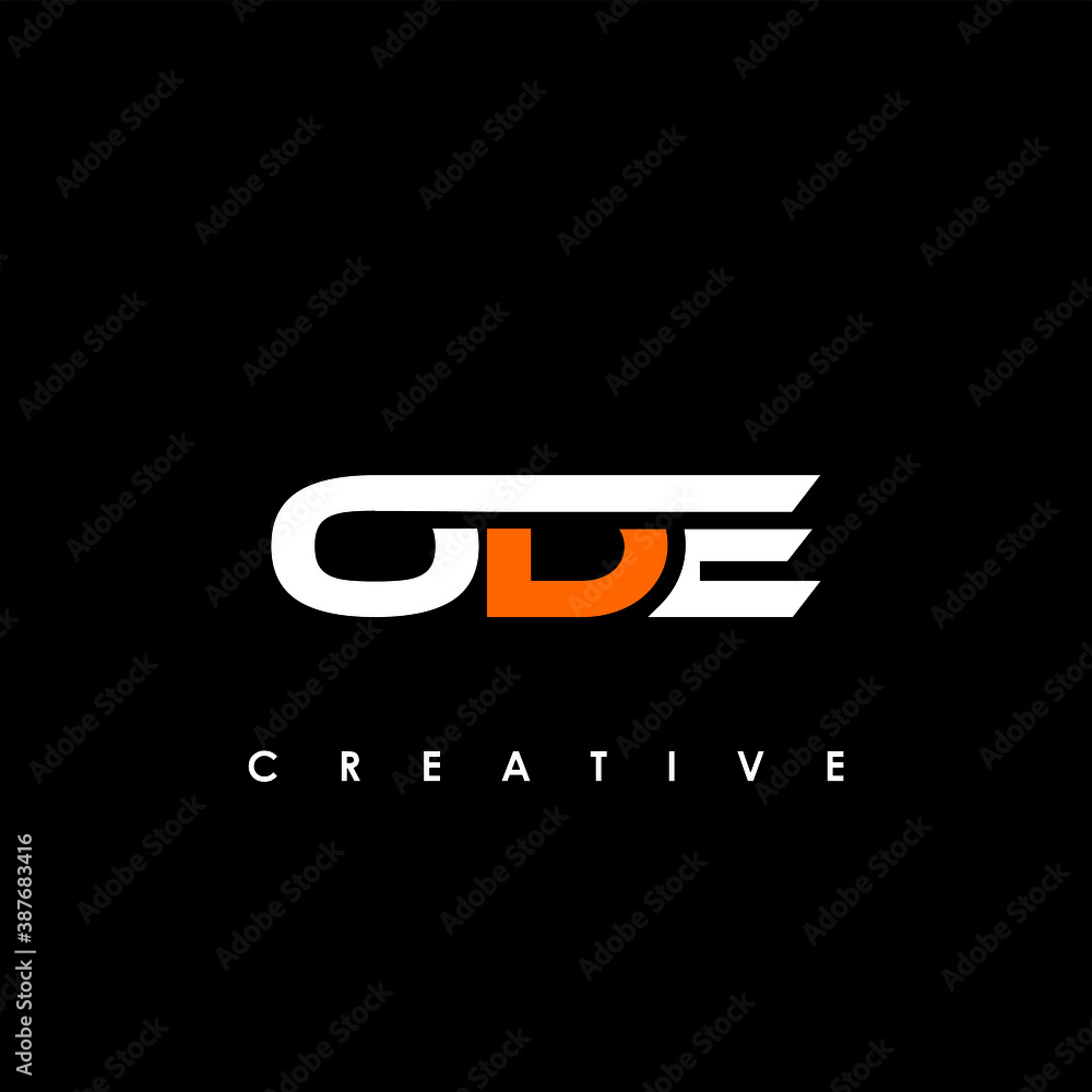 ODE Letter Initial Logo Design Template Vector Illustration
ODE Letter Initial Logo Design Template Vector Illustration