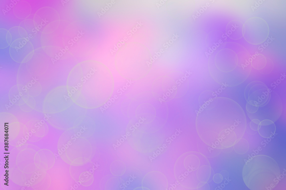 Abstract blue, white, pink, and magenta background with blurred abstract spots and bokeh Abstract blue, white, pink, and magenta background with blurred abstract spots and bokeh