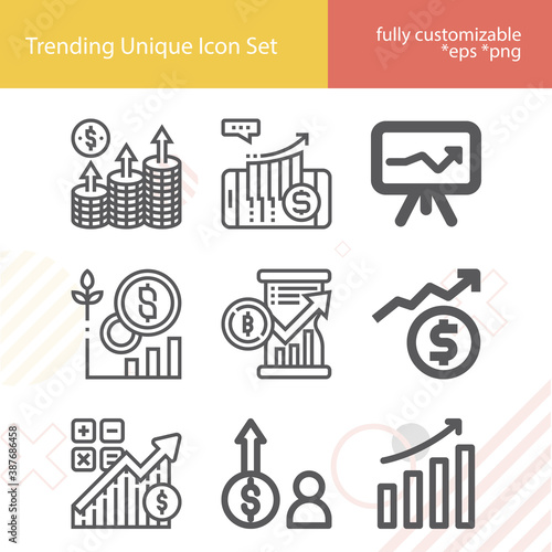 Simple set of do good related lineal icons.