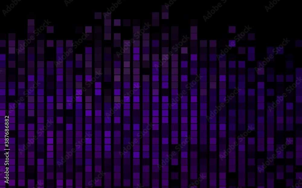 Dark Purple vector texture in rectangular style. Dark Purple vector texture in rectangular style.