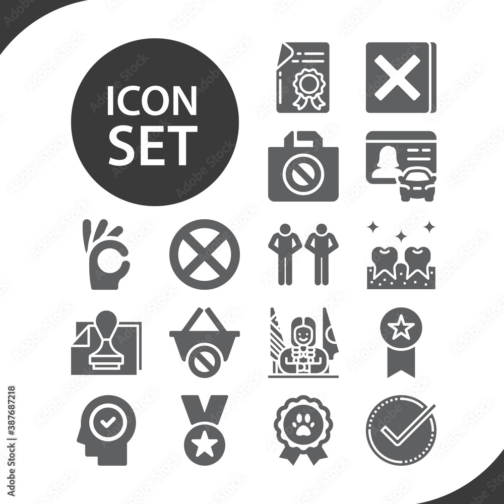 Simple set of sanction related filled icons. Simple set of sanction related filled icons.