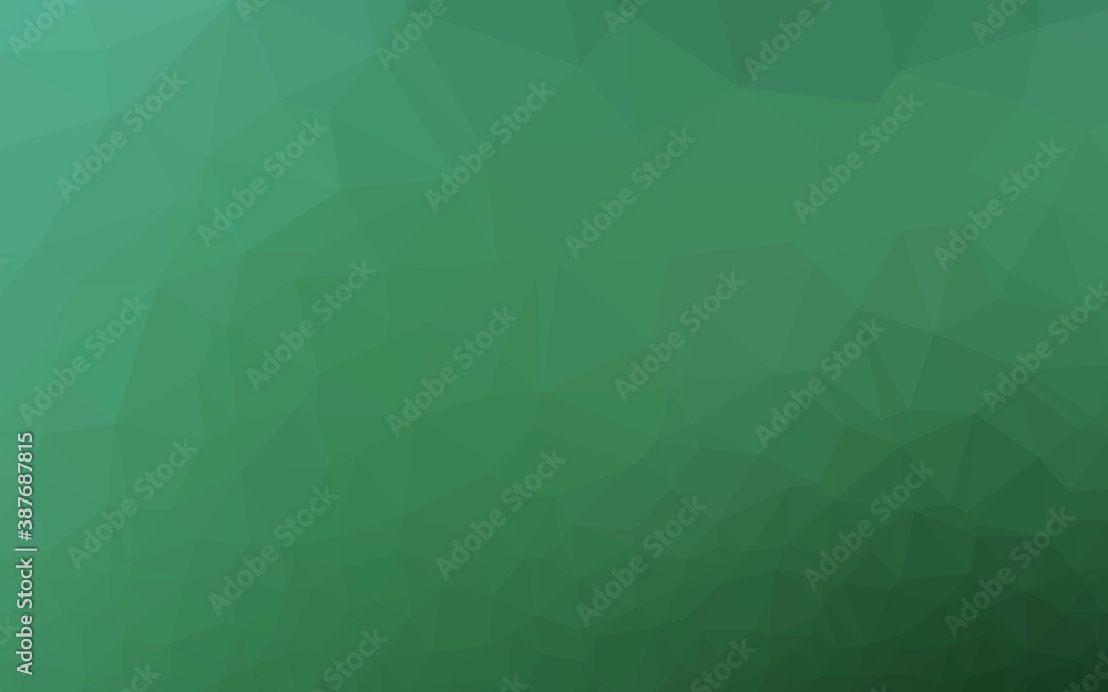 Light Green vector abstract mosaic background. Light Green vector abstract mosaic background.