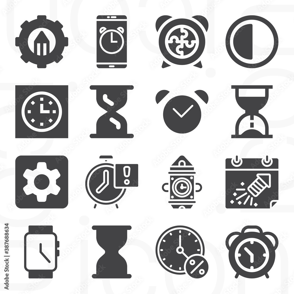 16 pack of fourth dimension filled web icons set 16 pack of fourth dimension filled web icons set