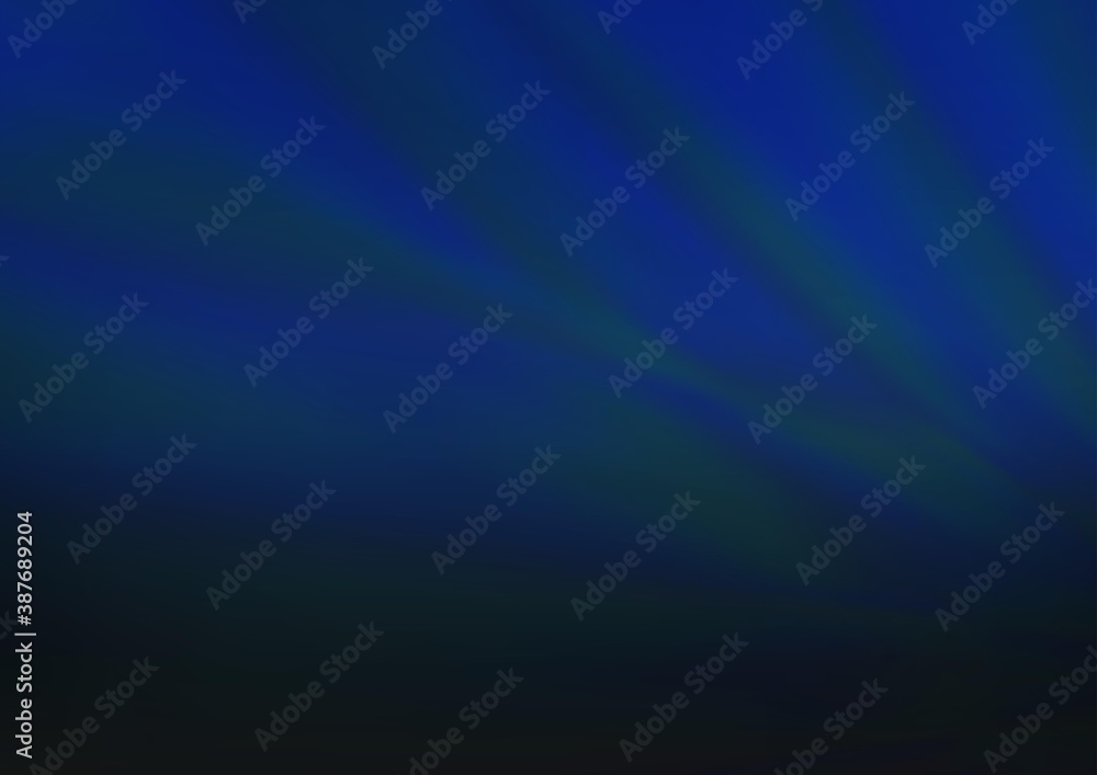 Dark BLUE vector blurred shine abstract background. Dark BLUE vector blurred shine abstract background.