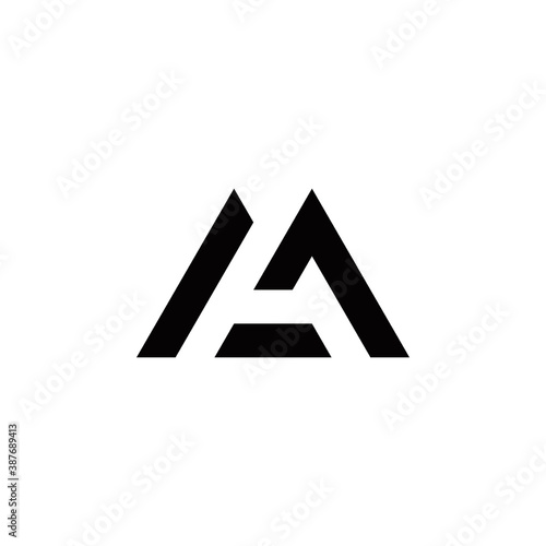 m a ma am initial logo design vector graphic idea creative