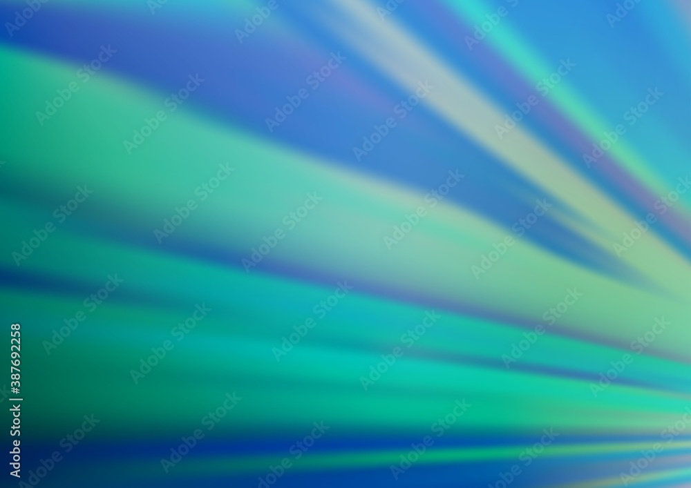 Obraz premium Light BLUE vector pattern with narrow lines.