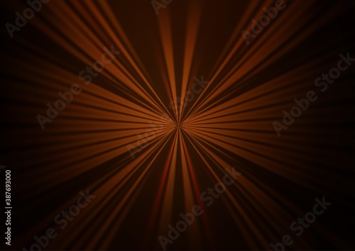 Dark Orange vector template with repeated sticks.