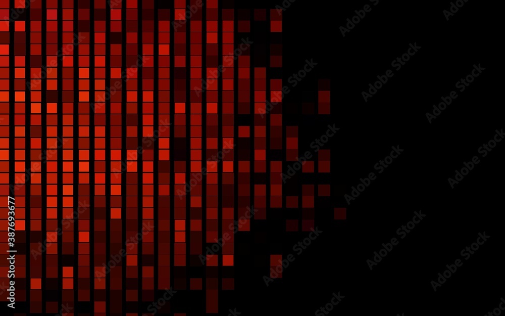 Dark Red vector cover in polygonal style. Dark Red vector cover in polygonal style.