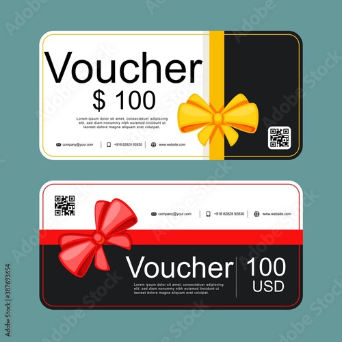 Gift Voucher Vector