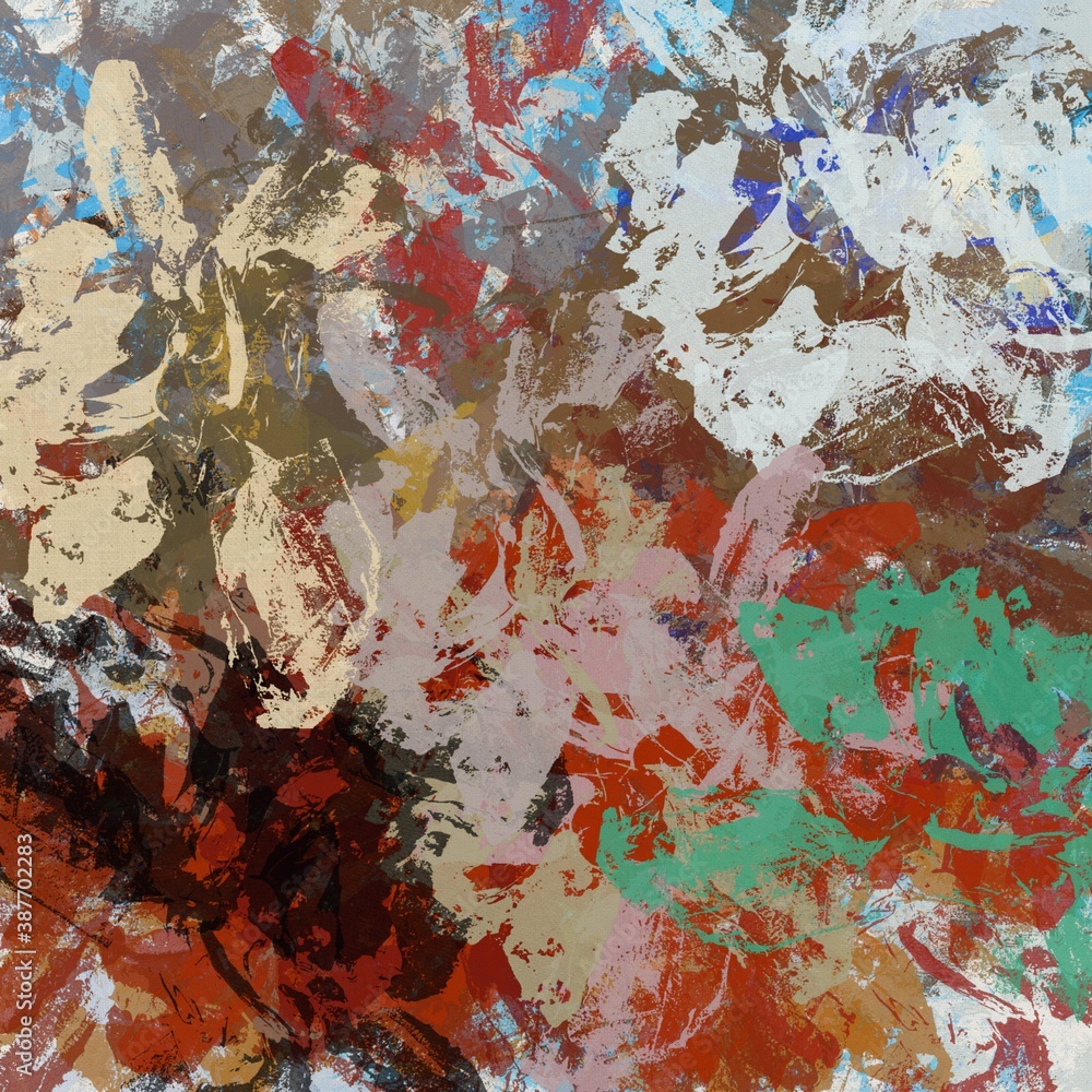 Watercolor, oil, grunge background Texture of strokes of colored paint, blurred spots with brushes of different sizes and shapes. Watercolor, oil, grunge background Texture of strokes of colored paint, blurred spots with brushes of different sizes and shapes.