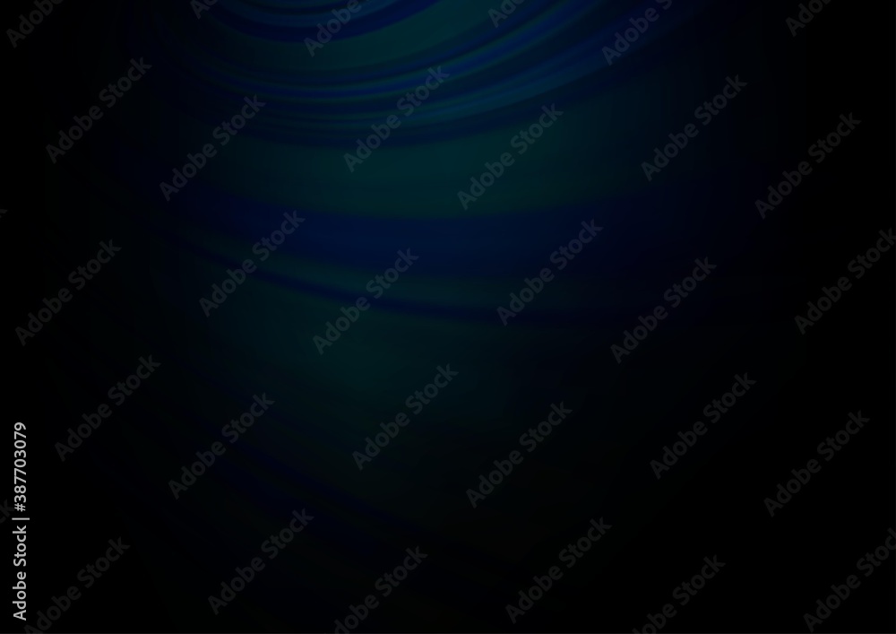 Dark Black vector blurred shine abstract pattern. Dark Black vector blurred shine abstract pattern.