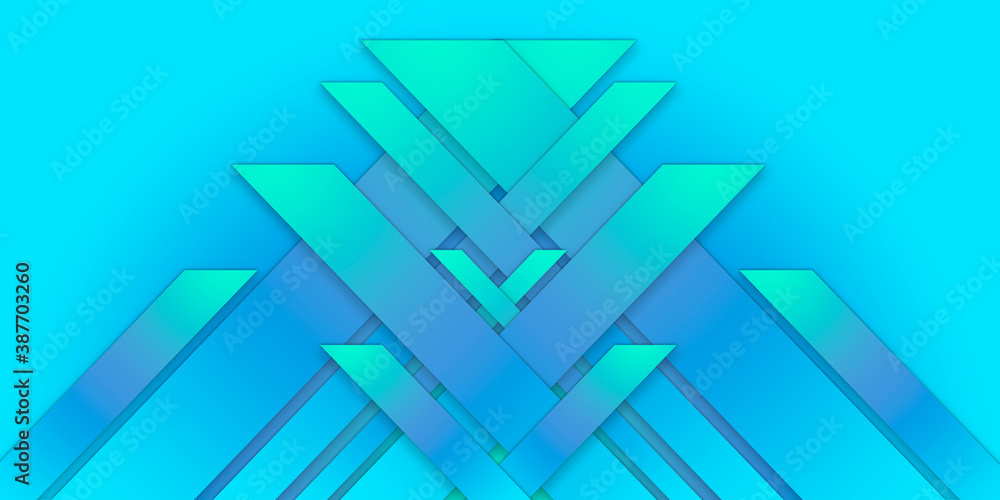 Fototapeta premium abstract blue background with lines