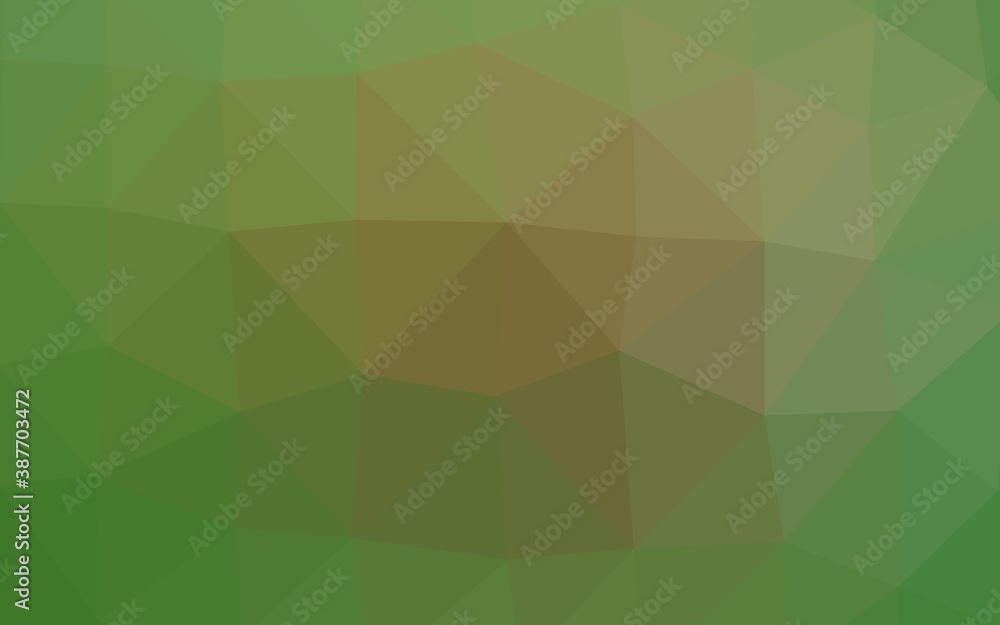 Light Green, Yellow vector low poly cover. Light Green, Yellow vector low poly cover.