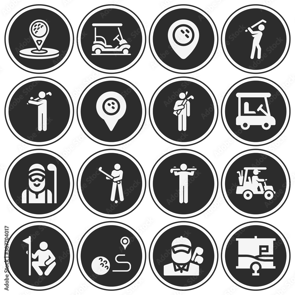 16 pack of medal play filled web icons set 16 pack of medal play filled web icons set