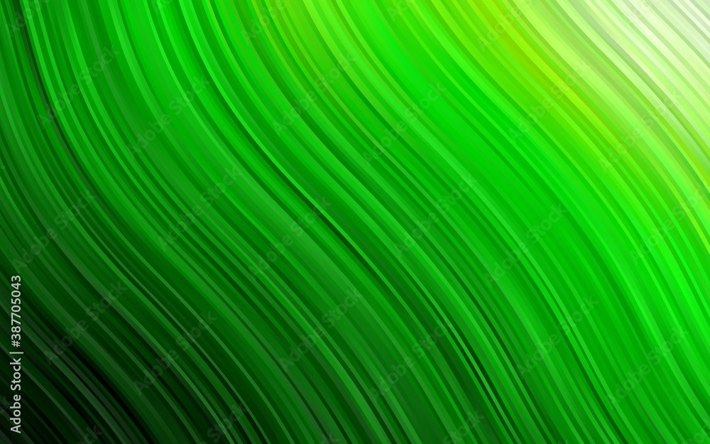 Light Green vector template with lava shapes. Light Green vector template with lava shapes.