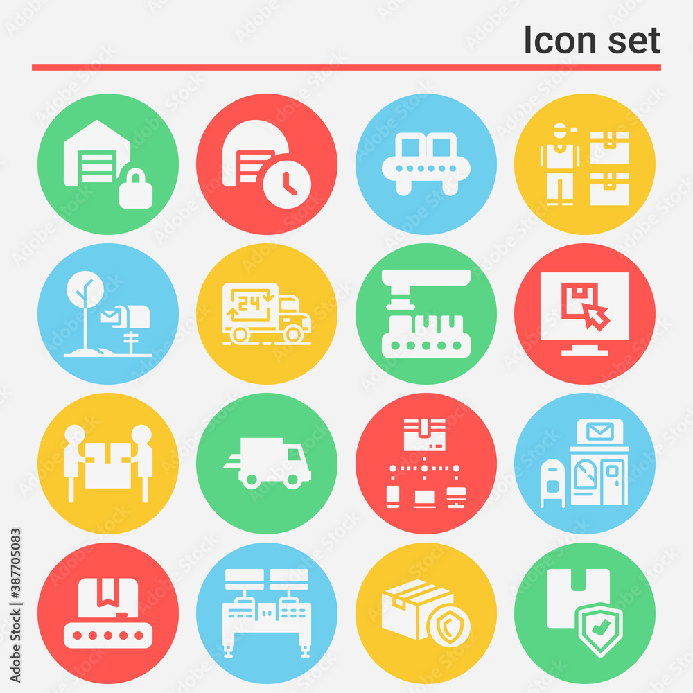 16 pack of merchant marine filled web icons set 16 pack of merchant marine filled web icons set