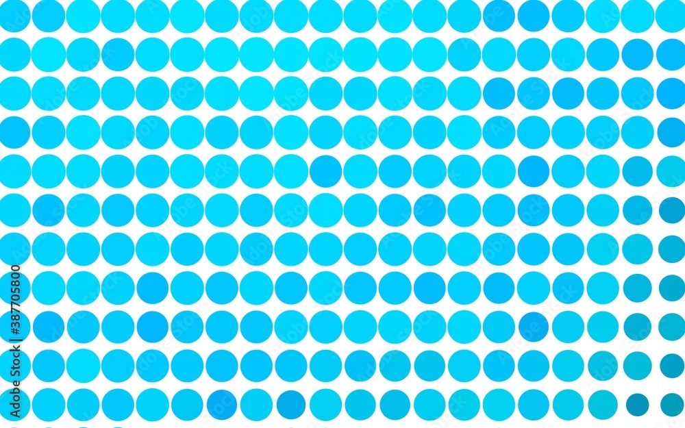 Light BLUE vector cover with spots. Light BLUE vector cover with spots.