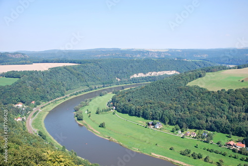 Elbtal im Elbsandsteingebirge, Sachsen