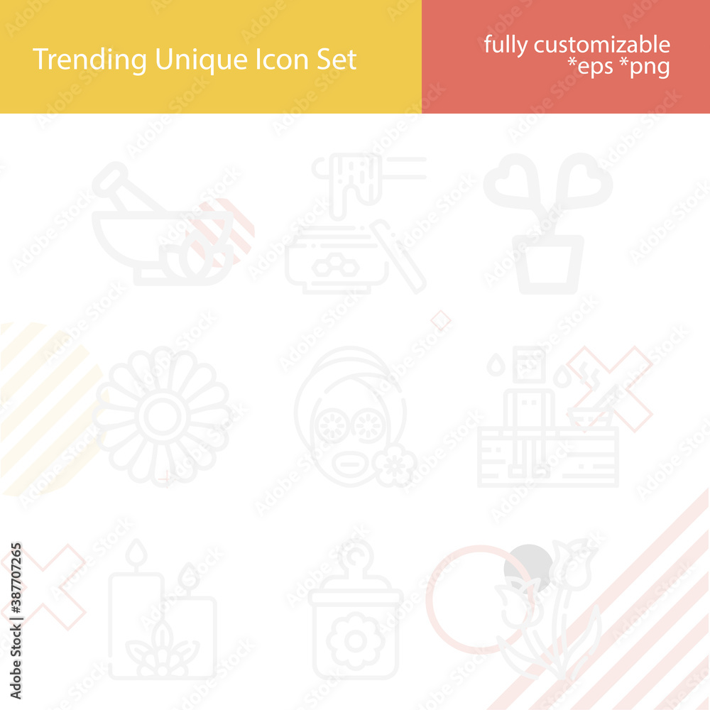 Simple set of ing plant related lineal icons. Simple set of ing plant related lineal icons.