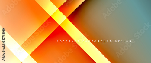 Fluid gradients with dynamic diagonal lines abstract background. Bright colors with dynamic light and shadow effects. Vector wallpaper or poster