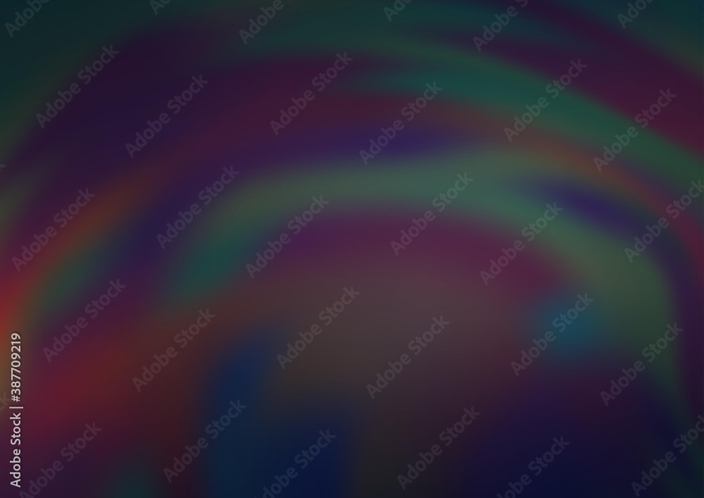 Dark BLUE vector abstract blurred background. Dark BLUE vector abstract blurred background.