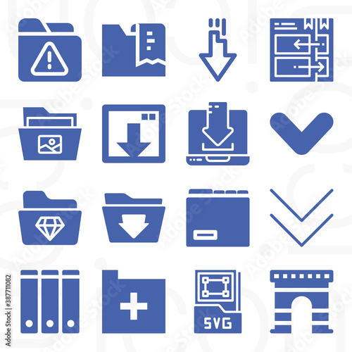 16 pack of insult  filled web icons set