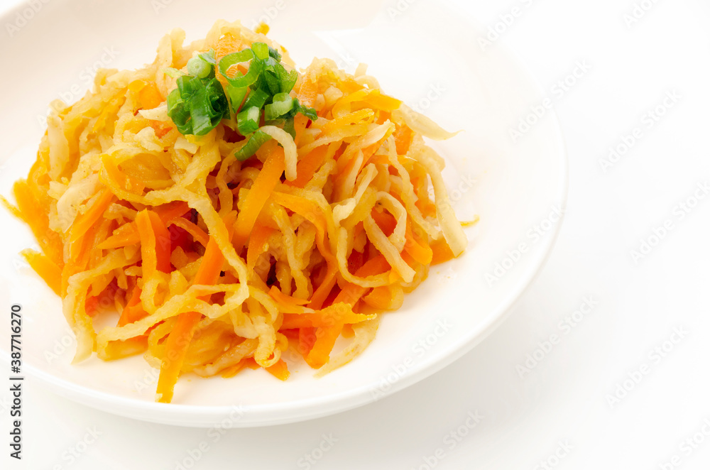 切り干し大根と人参のさっと煮 切り干し大根と人参のさっと煮