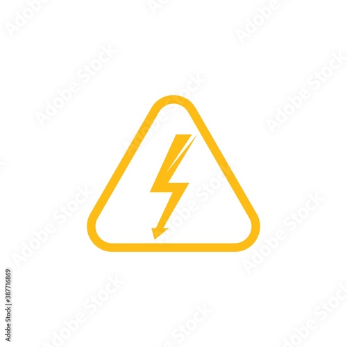 hight voltage icon vector illustration design template Free Download hight voltage icon vector illustration design template - GFXLoad