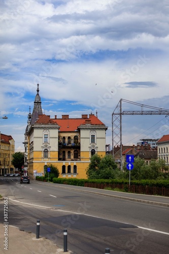 houses in the city