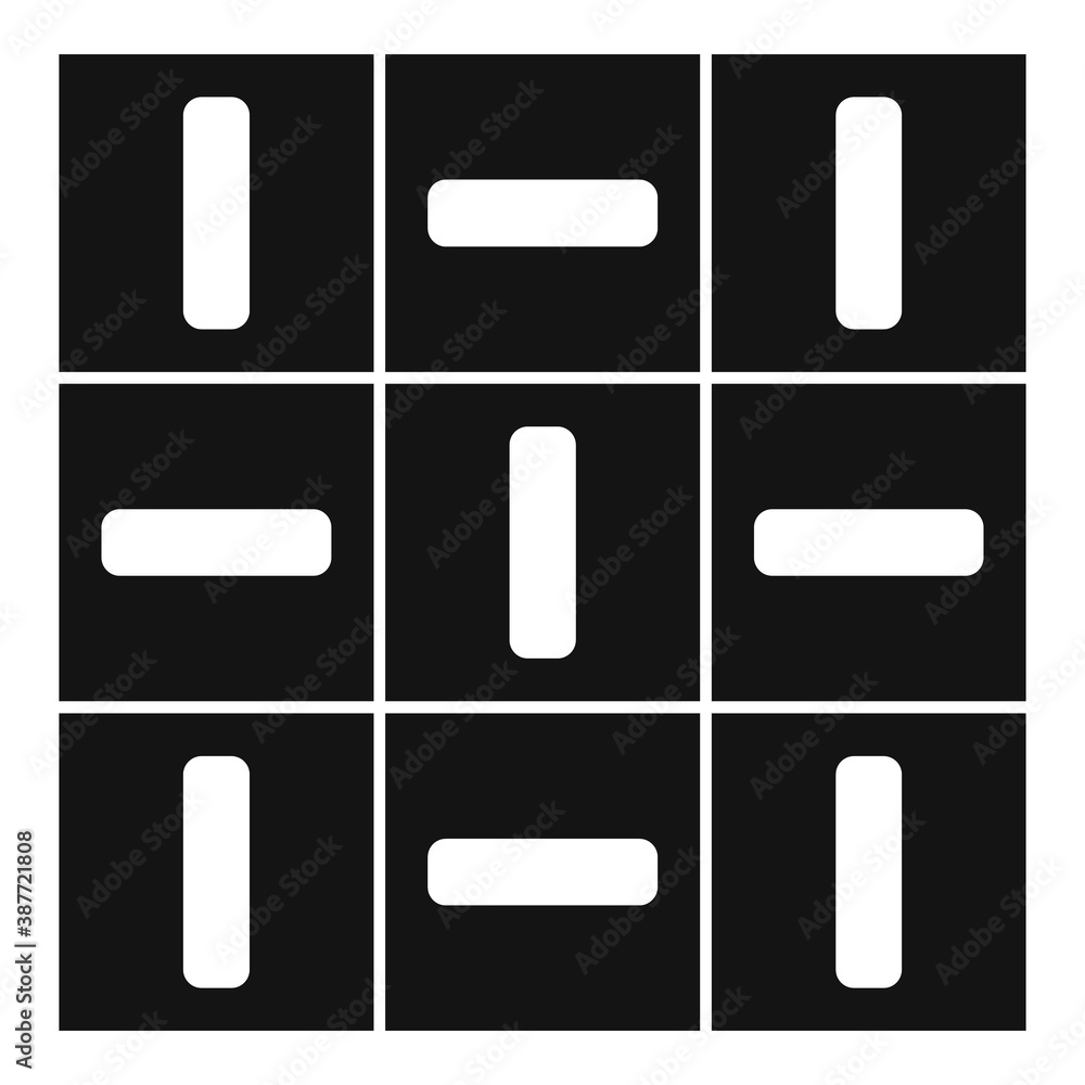 Paving road icon, simple style Paving road icon, simple style