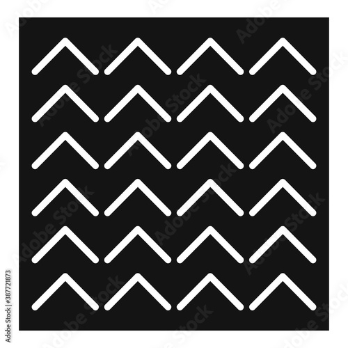 Paving industry icon, simple style