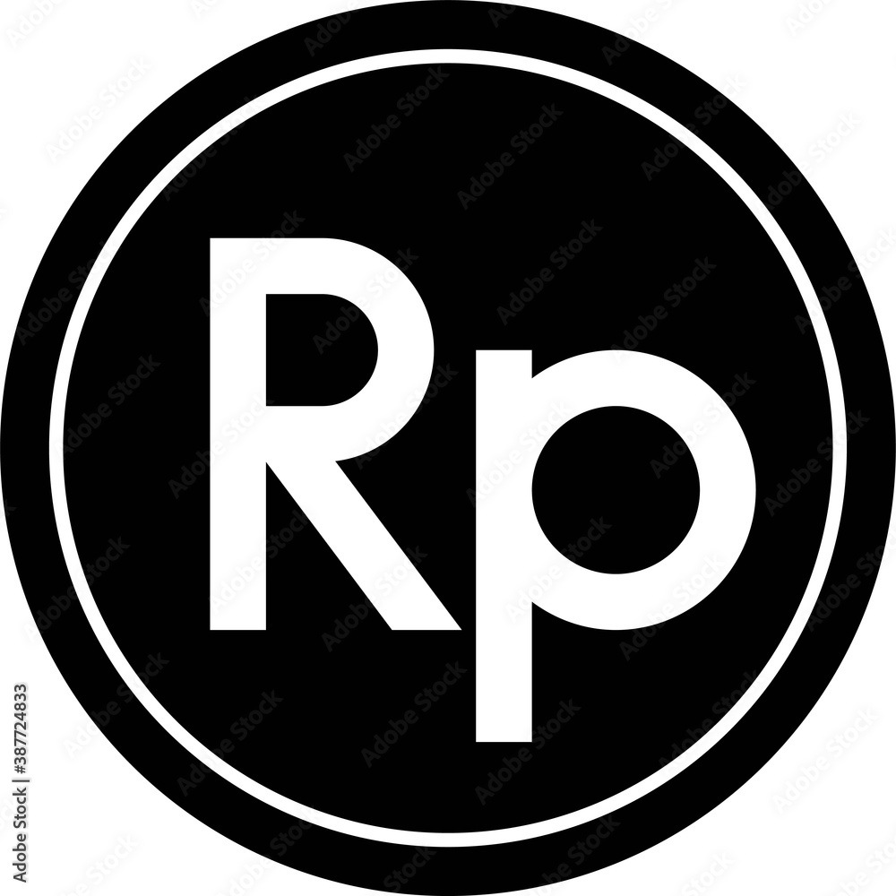 Indonesian rupiah coin, official currency of Indonesia Indonesian rupiah coin, official currency of Indonesia