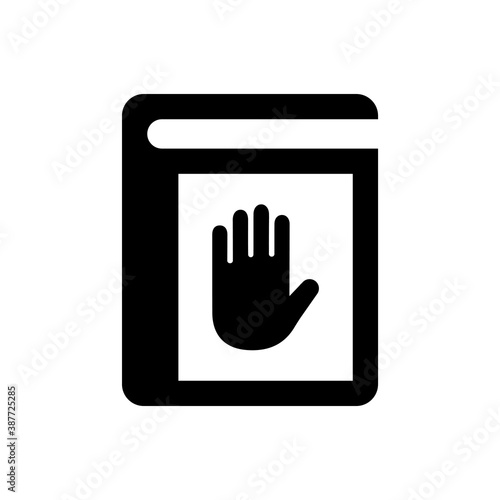 Oath book icon