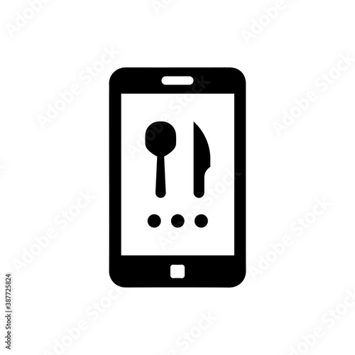 Food delivery app icon