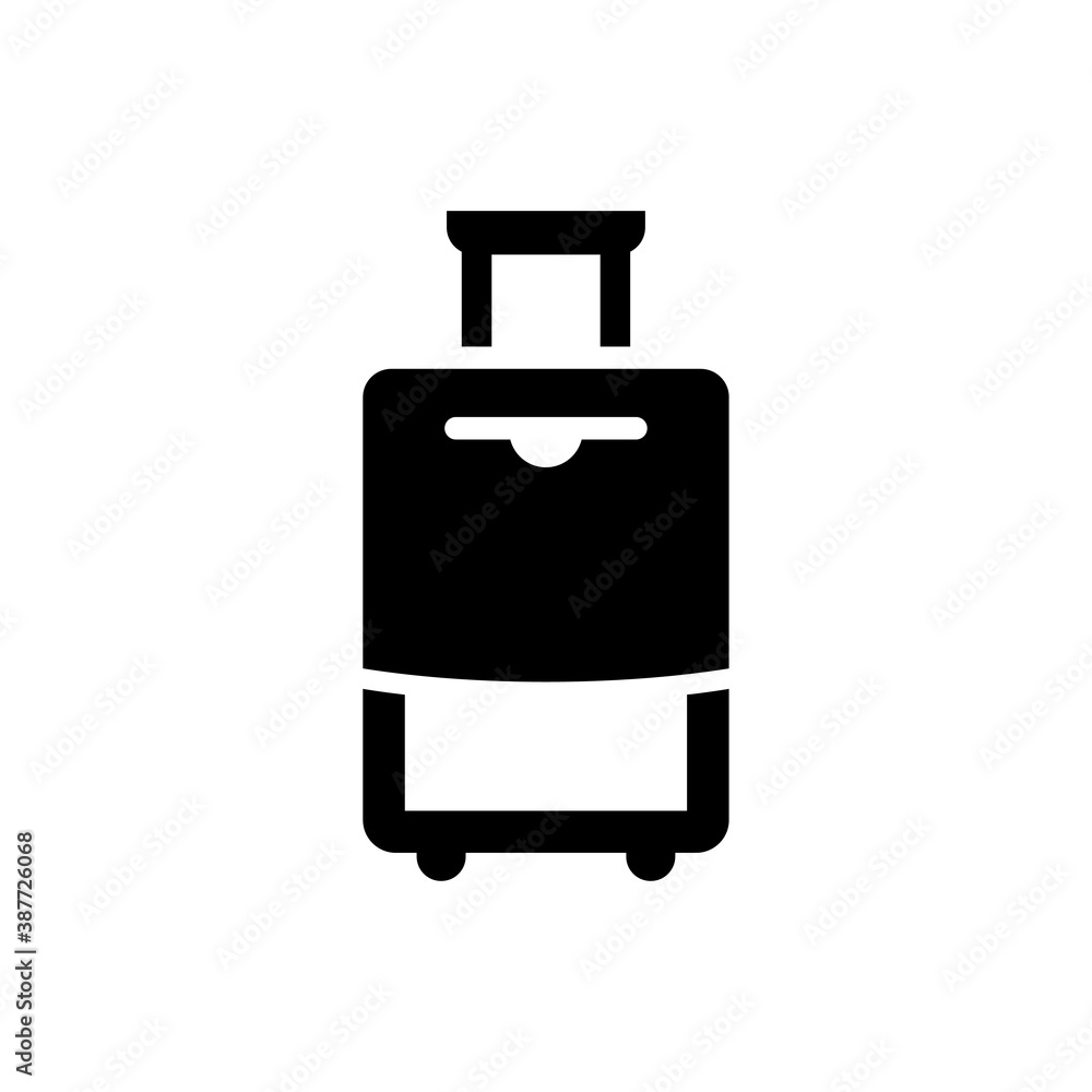 Travel baggage icon Travel baggage icon