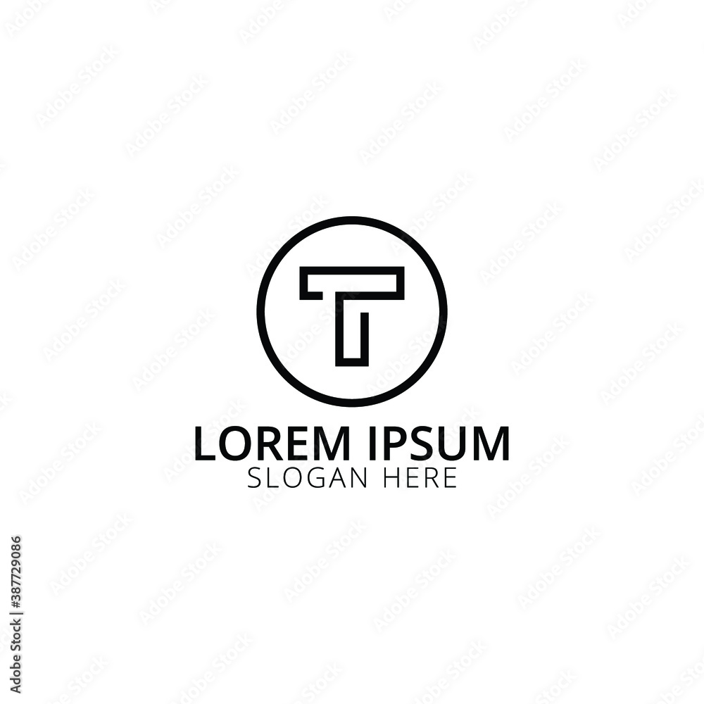 Creative, Modern and Unique T Letter Logo Design Vector Template Creative, Modern and Unique T Letter Logo Design Vector Template