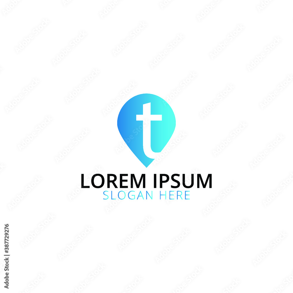 Creative, Modern and Unique T Letter Logo Design Vector Template Creative, Modern and Unique T Letter Logo Design Vector Template