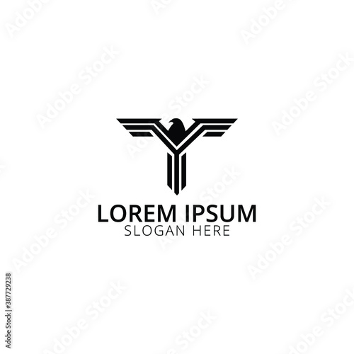 Creative, Modern and Unique T Letter Logo Design Vector Template