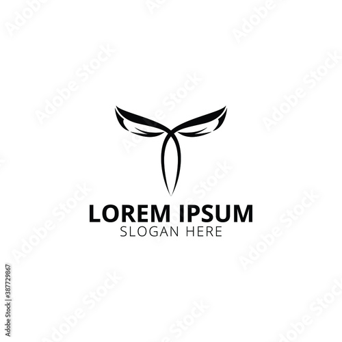 Creative, Modern and Unique T Letter Logo Design Vector Template